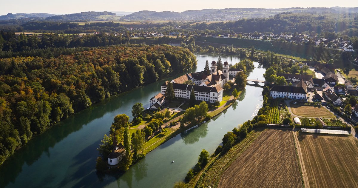 Klosterinsel Rheinau Frische Küche in alten Gemäuern